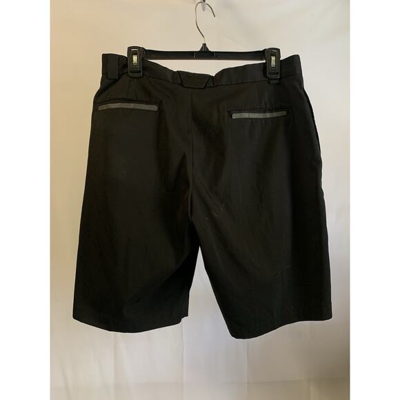 Slazenger Black Performance Shorts Sz 32 Moisture Wicking Quick Dry Stretch - Picture 2 of 7